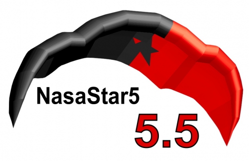 5.5sqm NASA STAR-5- (kite only)
